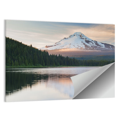 Volcano Mountain Mt Hood Wall Art