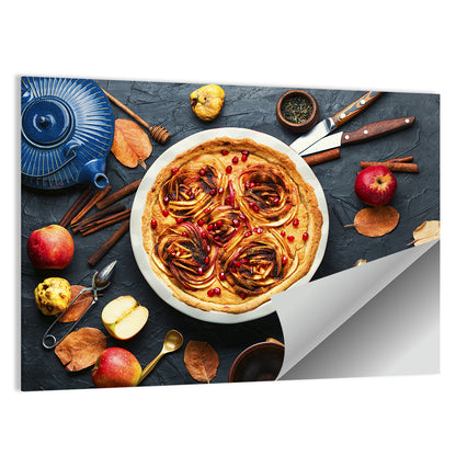 Appetizing Apple Pie Wall Art