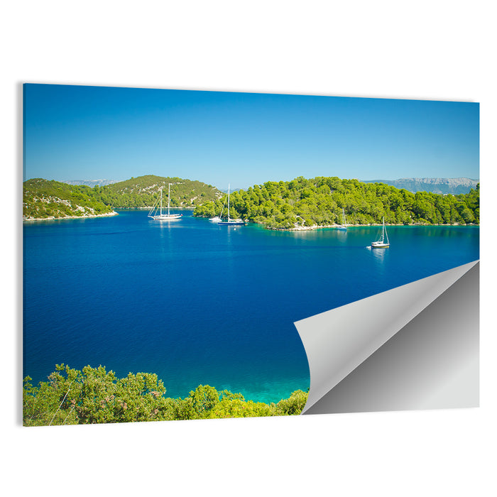 Mljet Coastline Croatia Wall Art as a poster print