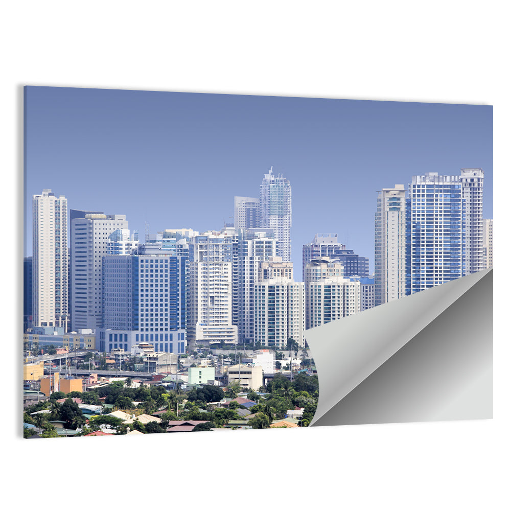 Fort Bonifacio Modern Skyline Wall Art