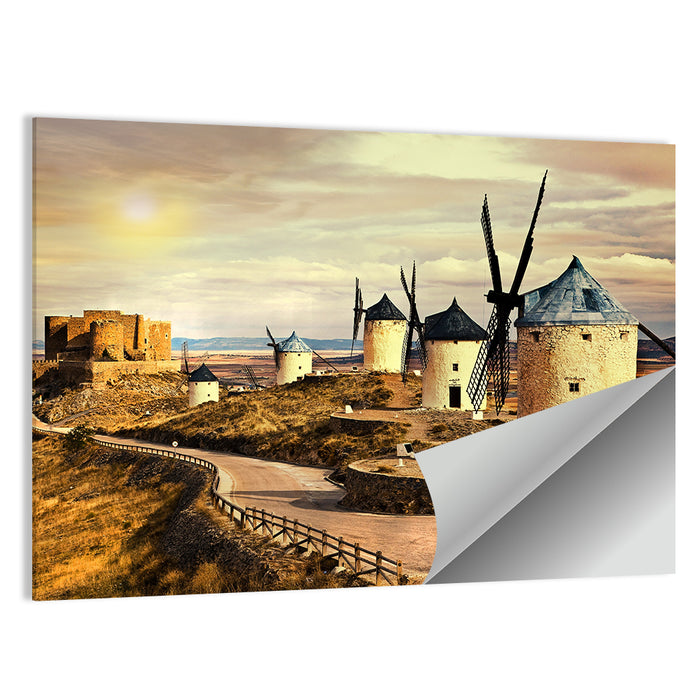 Windmills of Consuegra, Spain Wall Art as a poster print