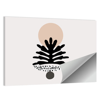 Textured Tropical Tree Wall Art
