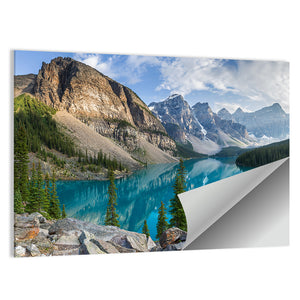 Moraine Lake In Banff Wall Art