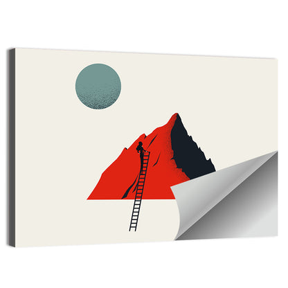 Ladder to the Moon Wall Art