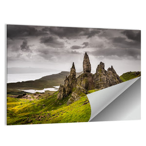 Old Man Of Storr Rock Formation In Scotland Wall Art