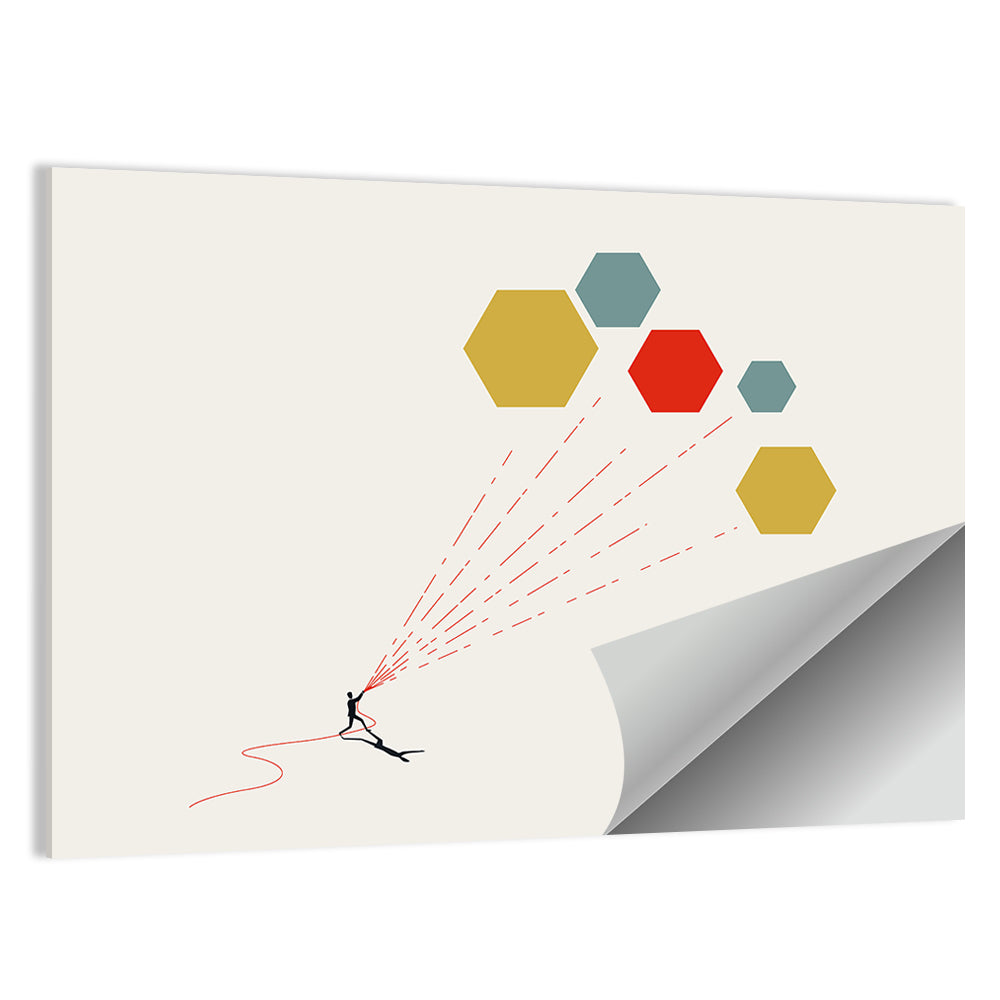 Big Data Analysis Concept Wall Art