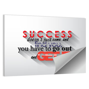 Quote For Success Wall Art