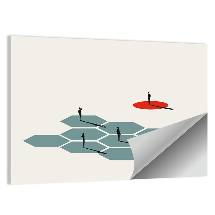 Symbol of Leadership Wall Art as a poster print