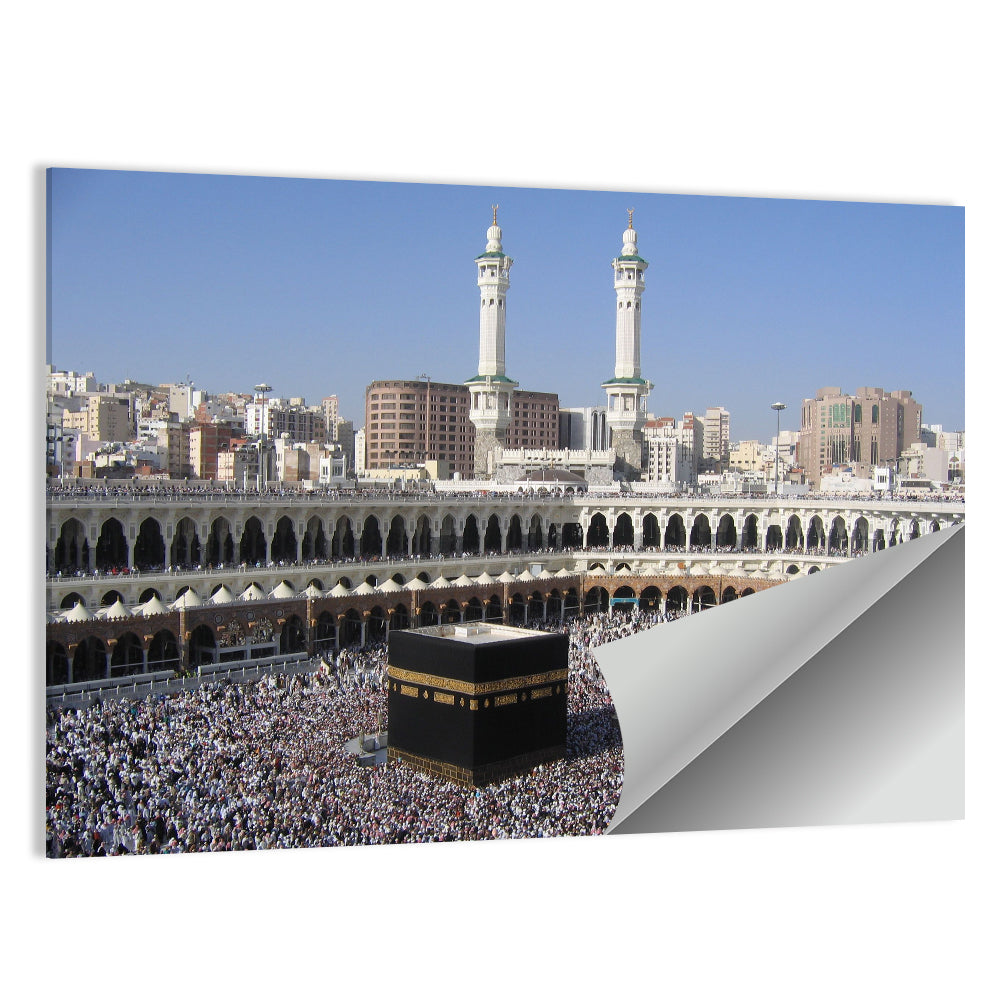 Kaaba at Masjid Al-haram Wall Art