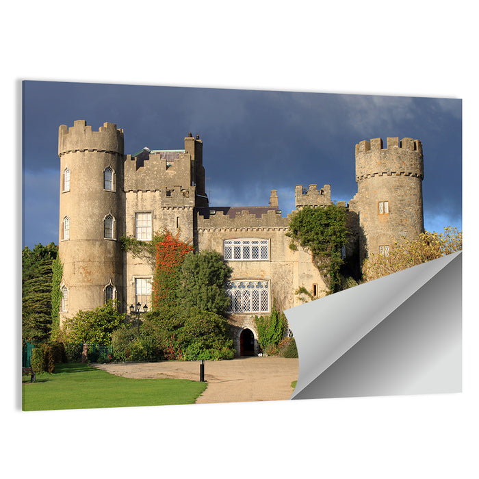 Historic Malahide Castle Wall Art as a poster print