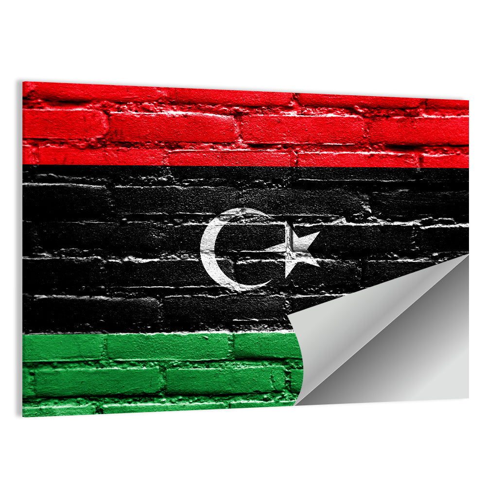 Flag Of Libya Wall Art