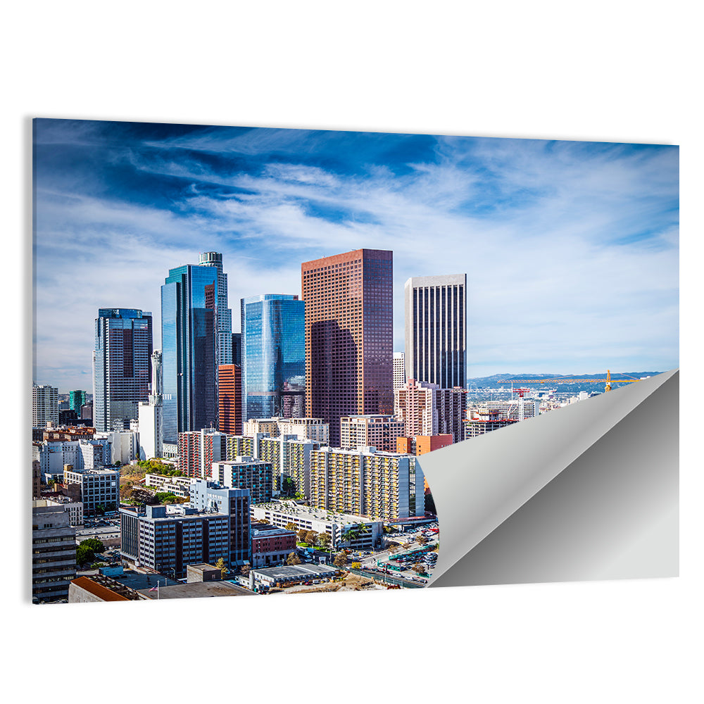Downtown Los Angeles Skyline Wall Art