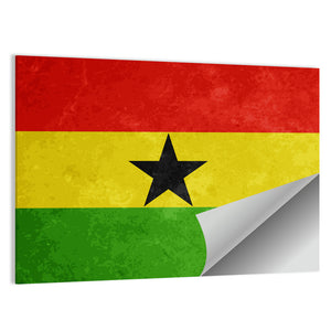 Flag Of Ghana Wall Art