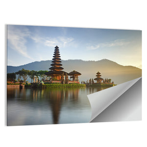 Pura Ulun Danu Temple On Lake Bratan Wall Art