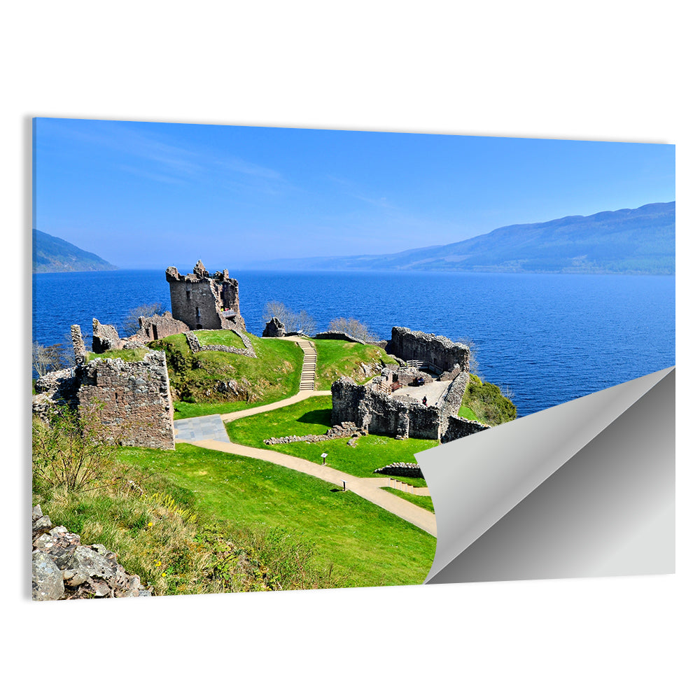 Urquhart Castle Ruins Wall Art