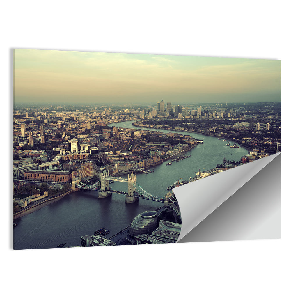 London Rooftop View Wall Art
