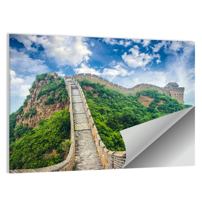 Great Stone Staircase Wall Art as a poster print