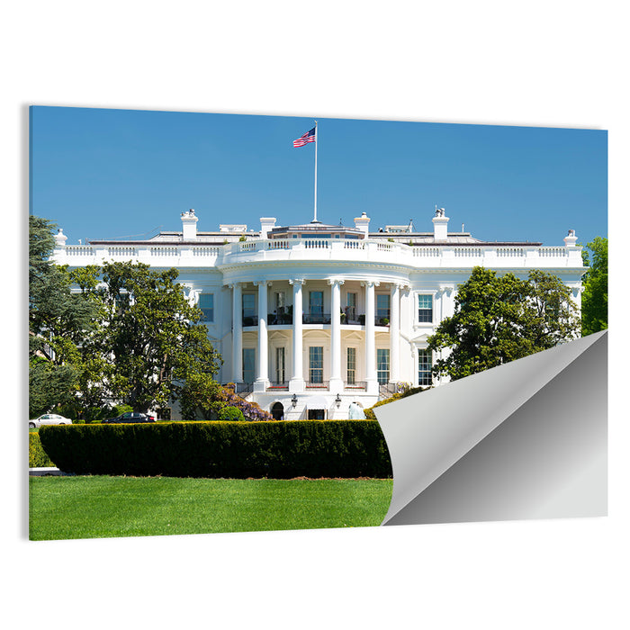 White House Closeup Wall Art as a poster print