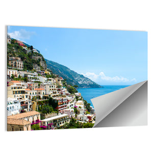 Positano Town On Amalfi Coast Wall Art