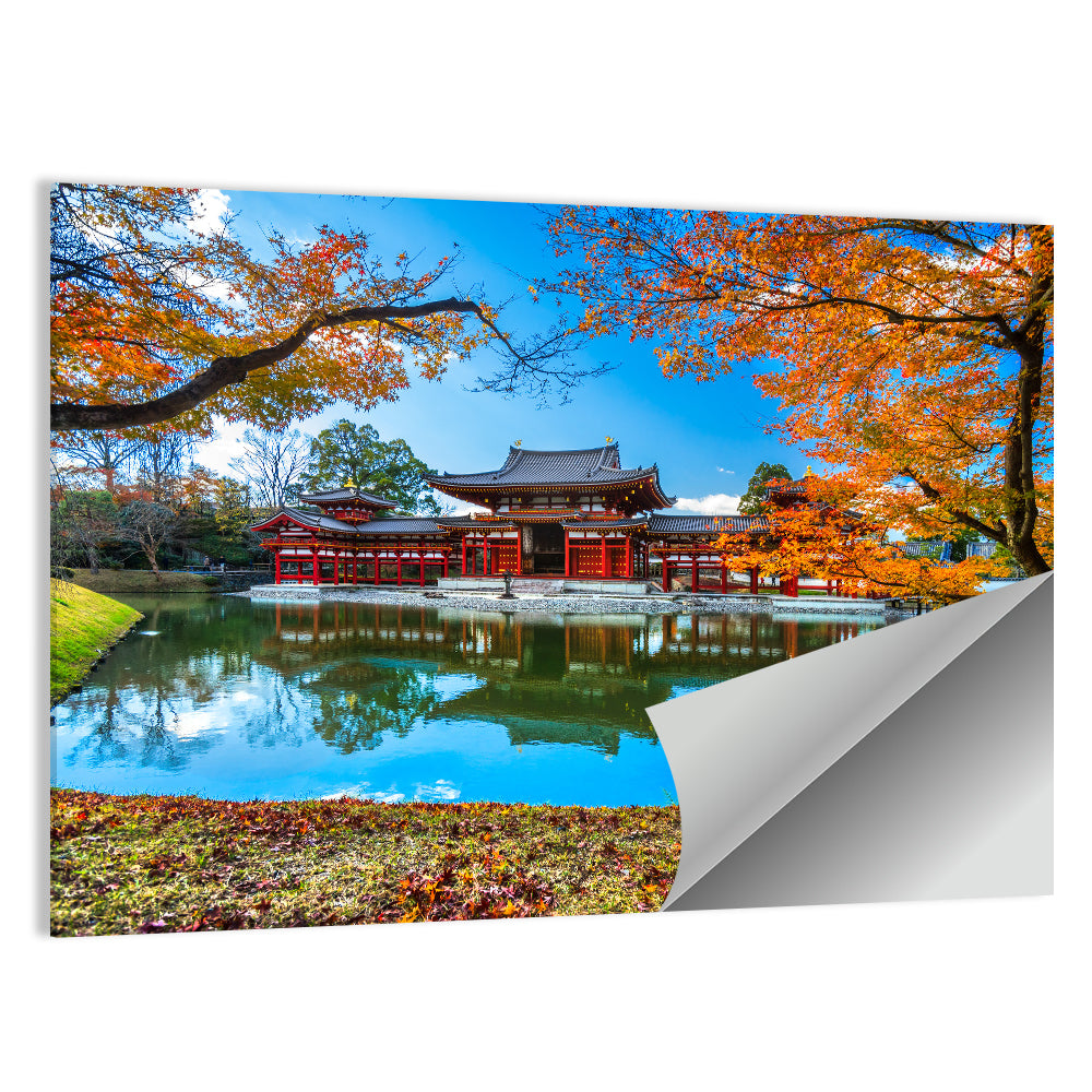 Byodo-in Temple Phoenix Hall Wall Art