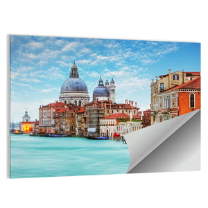 Grand Canal & Basilica Santa Maria della Salute Wall Art