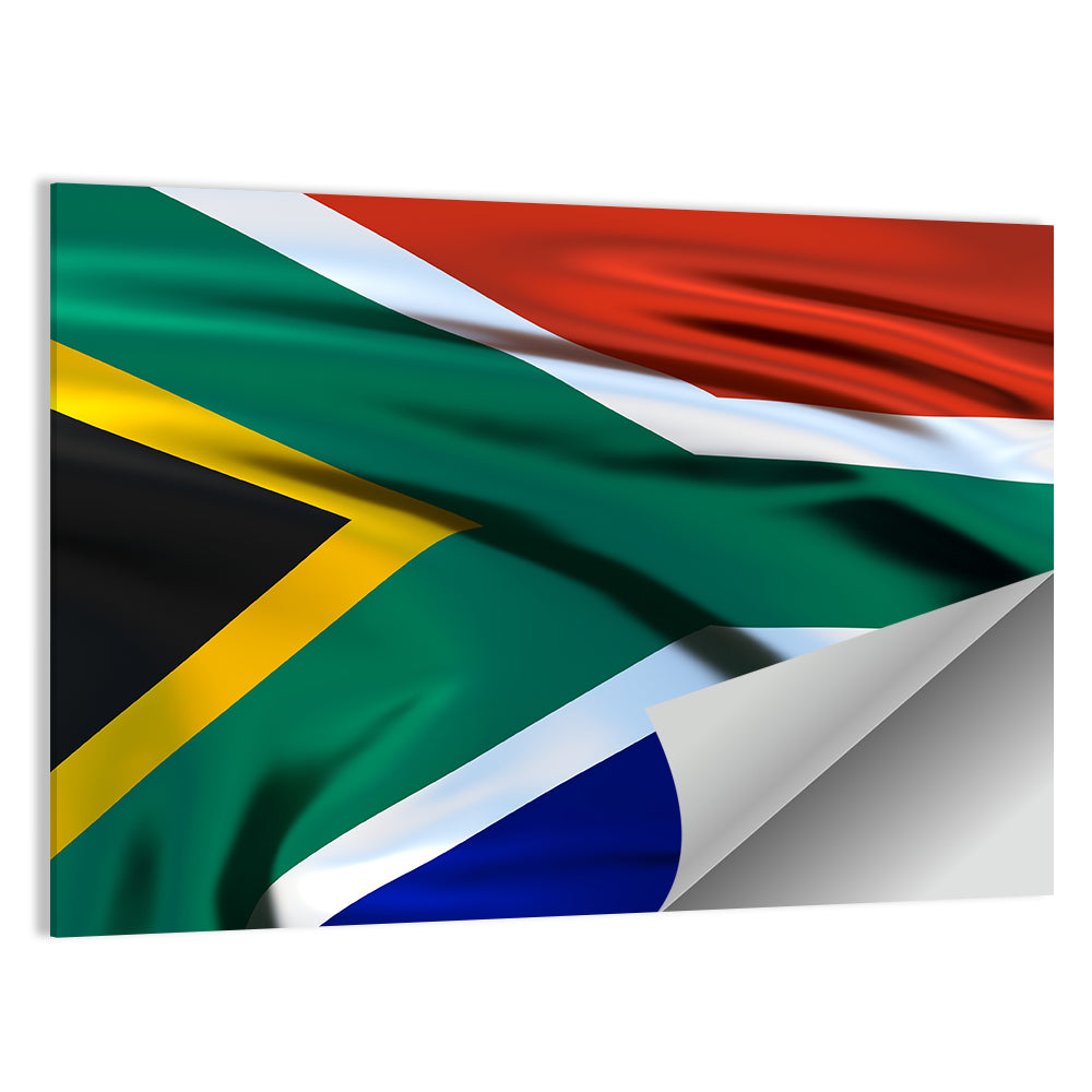 South African Flag Wall Art
