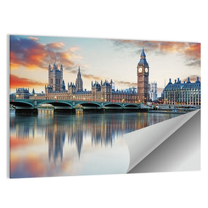 Big Ben & Houses Of Parliament UK Wall Art