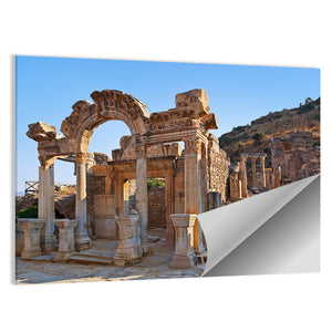 Ancient Ruins In Ephesus Turkey Wall Art