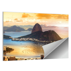 Rio De Janeiro In Twilight Wall Art