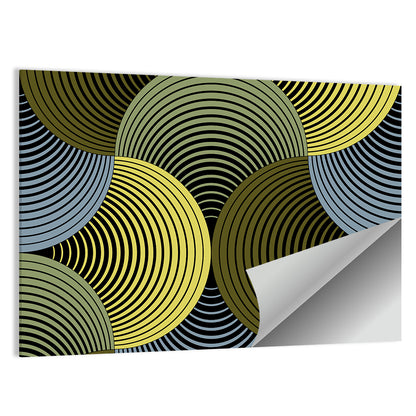 Ornate Geometric Petals Grid I Wall Art