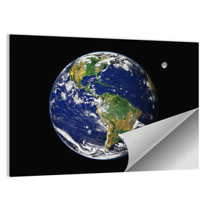 America From Space Wall Art