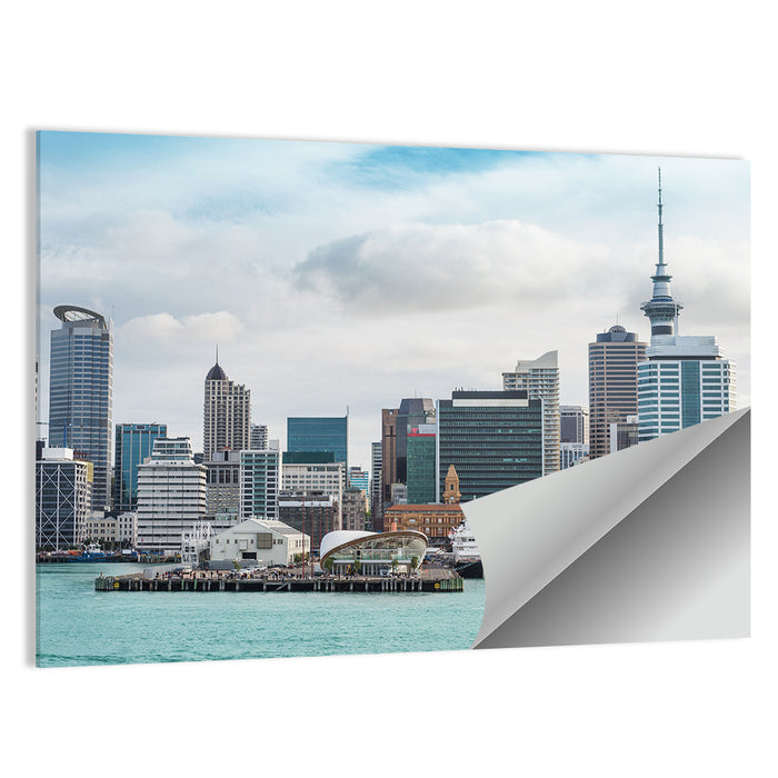 Auckland Skyline with Sky Tower Wall Art as a poster print
