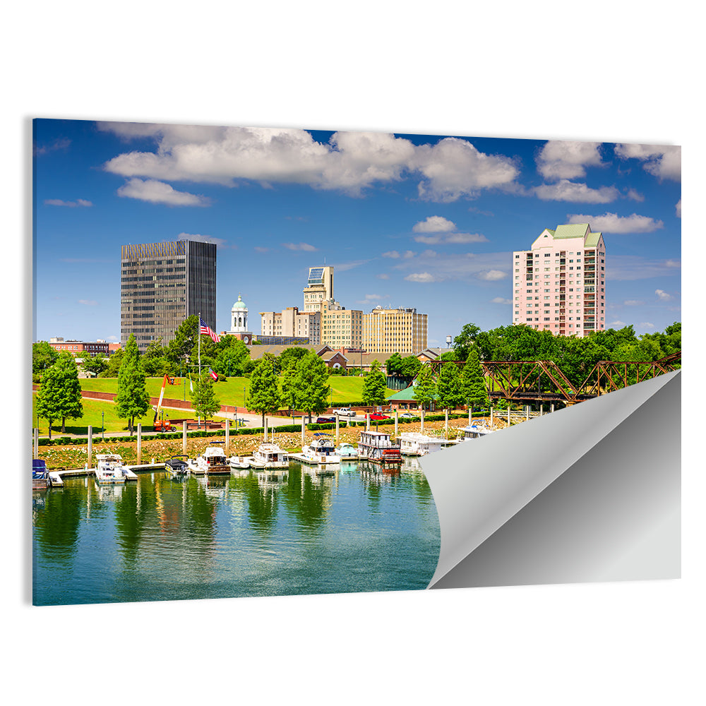Augusta Canal Skyline Wall Art
