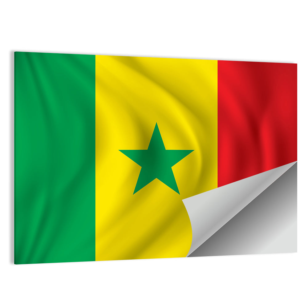 Flag Of Senegal Wall Art