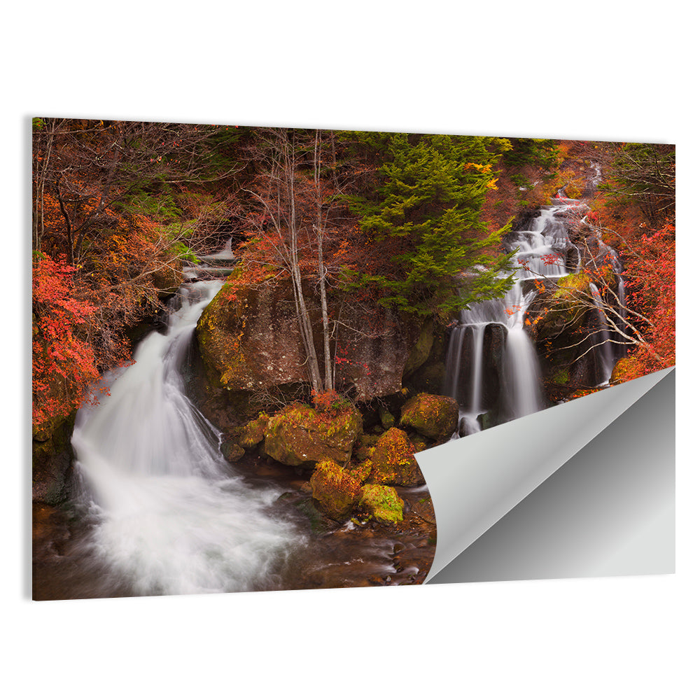 Ryuzu Falls, Nikko Japan Wall Art