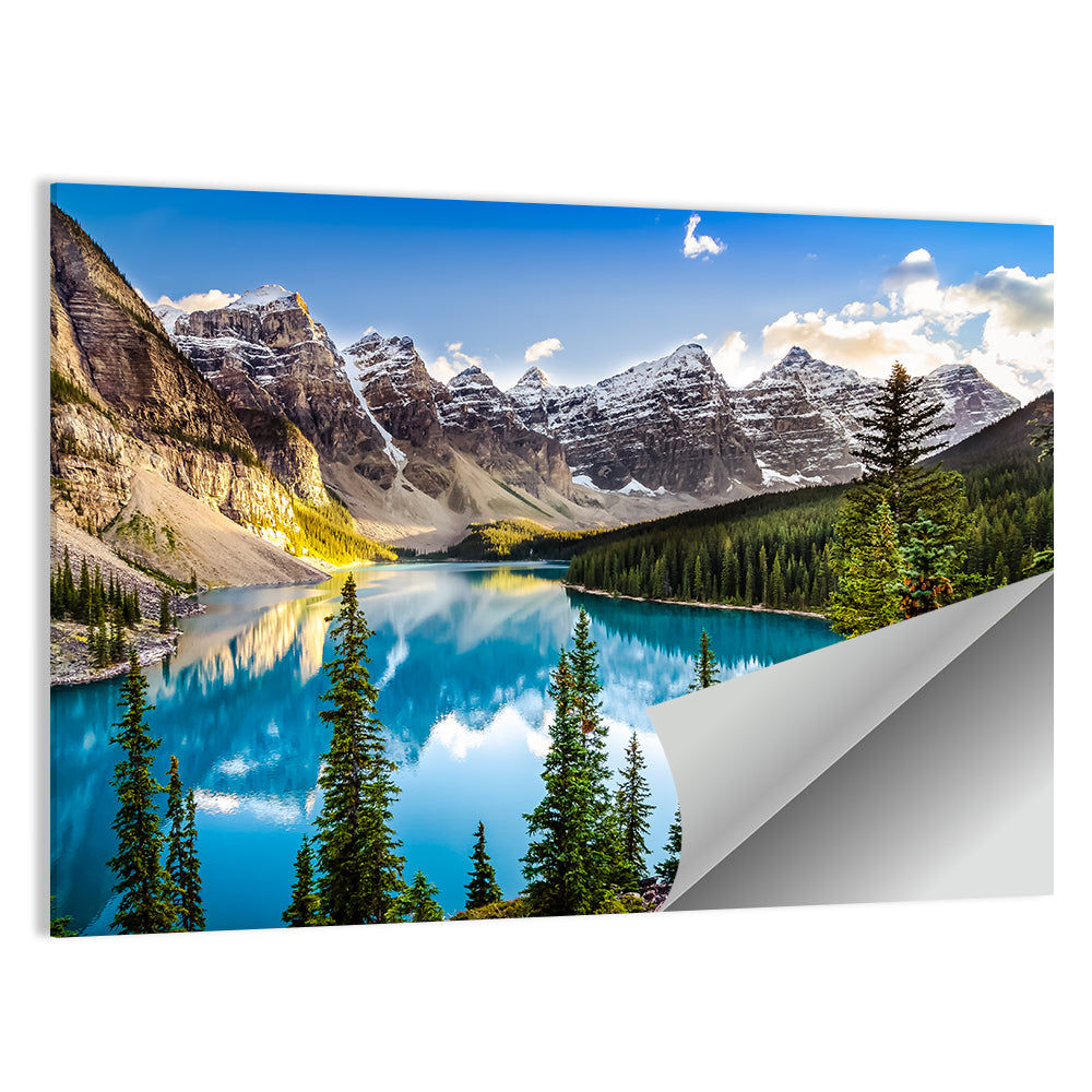 Moraine Lake Reflection Wall Art