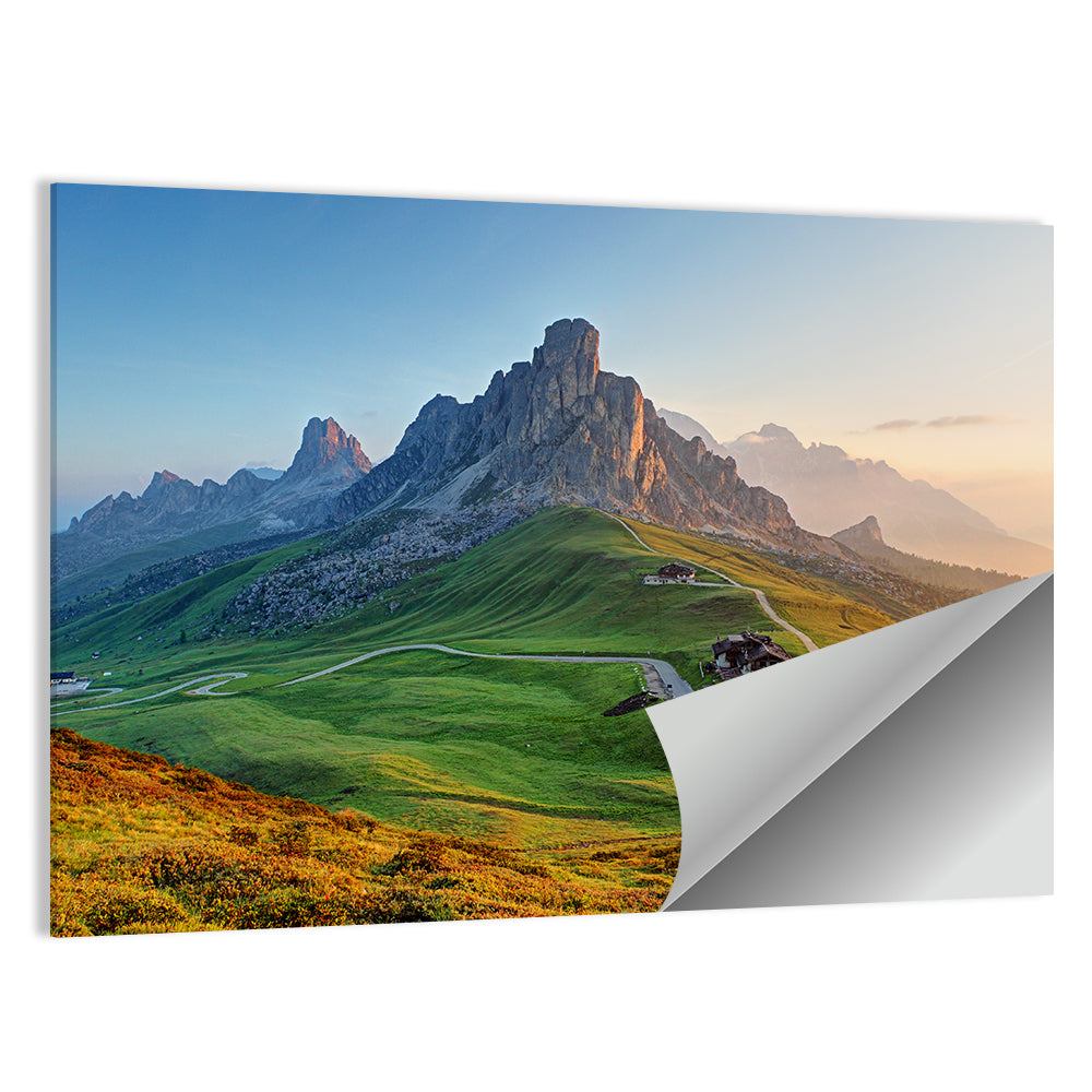 Italian Dolomites Valley Wall Art