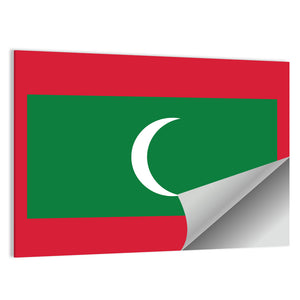 Flag Of Maldives Wall Art