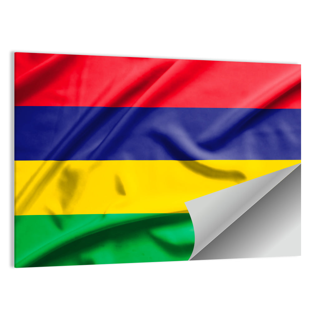 Mauritius National Flag Wall Art