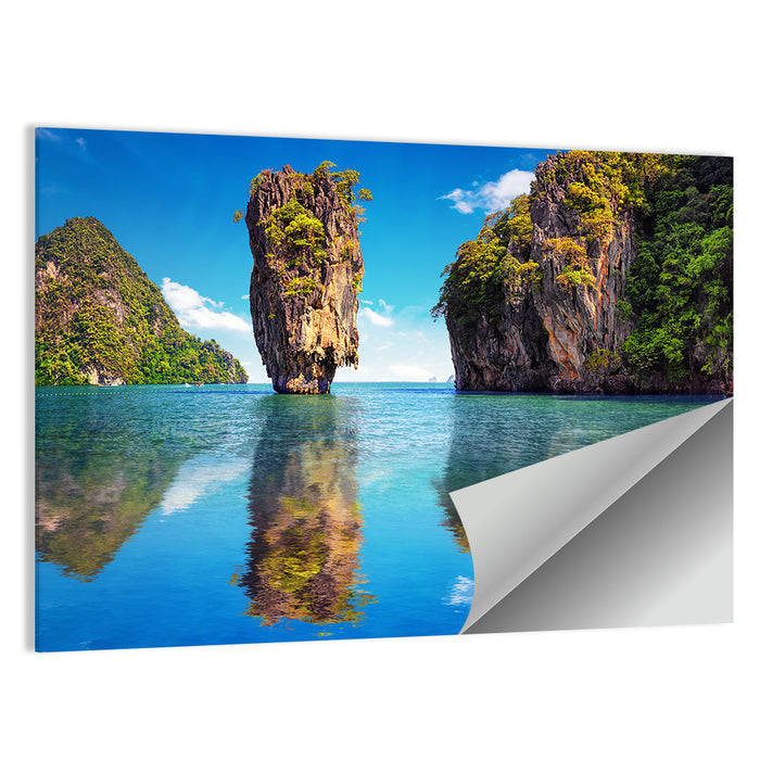 James Bond Island, Phang Nga Wall Art as a poster print