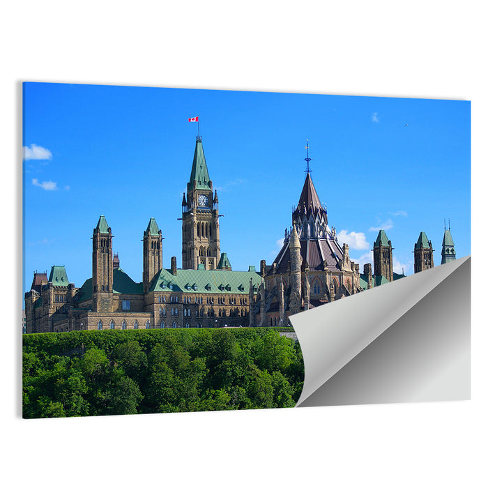 Ottawa Parliament Buildings Wall Art as a poster print