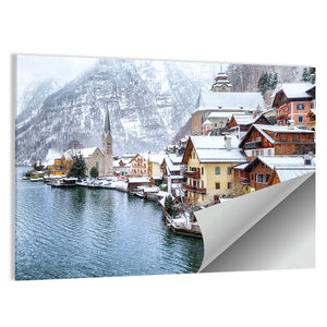 Hallstatt Town By Salzburg Wall Art