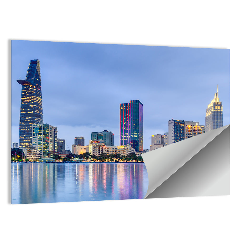 Saigon Downtown Skyline Wall Art