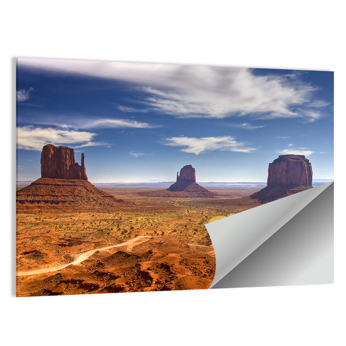 Monument Valley Buttes Wall Art as a poster print