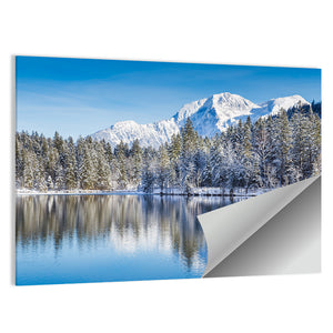 Idyllic Winter Wonderland Wall Art