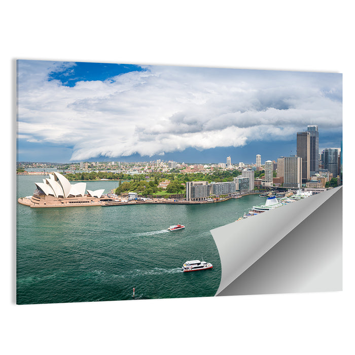 Sydney Harbour Vista Wall Art as a poster print
