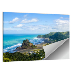 Piha Beach In Auckland Wall Art