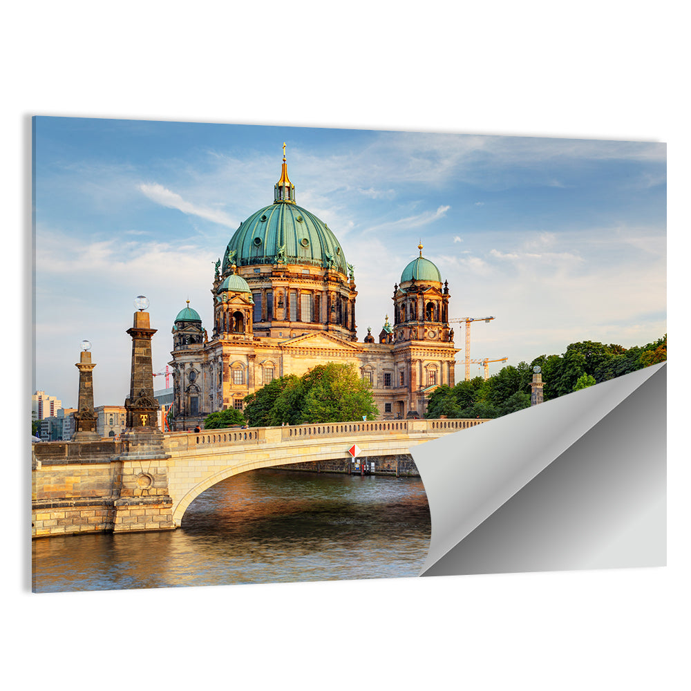 Berlin Cathedral at Golden Hour Wall Art