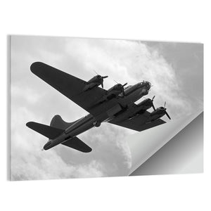 Heavy Bomber On A Mission Wall Art