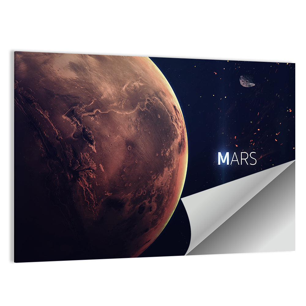 Mars Close-up Wall Art